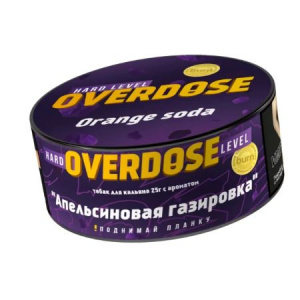 Табак для кальяна Overdose 25 гр - Orange Soda/ Апельсиновая газировка