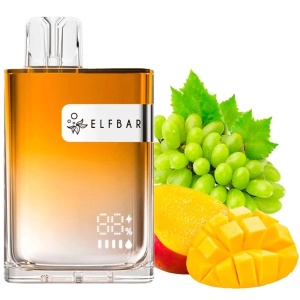 Одноразовый POD Elf Bar CR8000 - Манго Зелёный Виноград