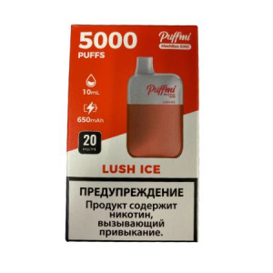 Одноразовый POD PUFFMI DX5000 MeshBox - Lush Ice Gold