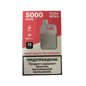 Одноразовый POD PUFFMI DX5000 MeshBox - Peach Mango Watermelon 