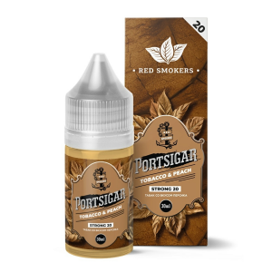 Жидкость PORTSIGAR Salt - Tobacco&Peach, 30 мл