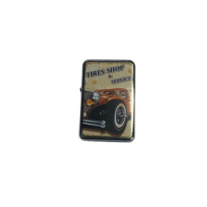 Зажигалка бензиновая FARO (под Zippo) Винтажное авто 3 Z16