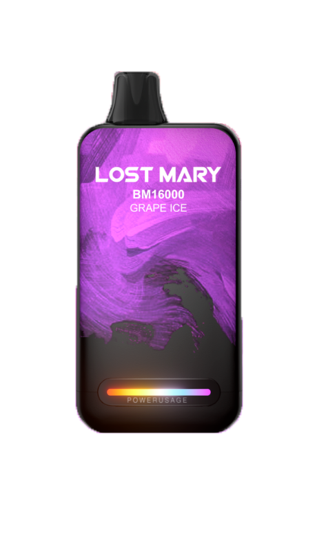 Одноразовый POD Lost Mary BM16000 - Виноградный лед МТ