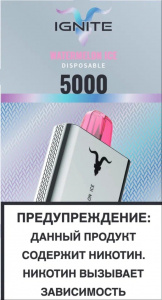 Одноразовый Pod IGNITE 5000 V5 - Watermelon ice