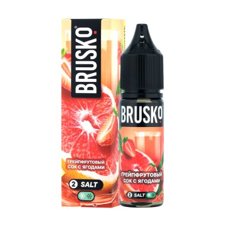 Жидкость Brusko Salt (Chubby) Грейпфрутовый сок с ягодами