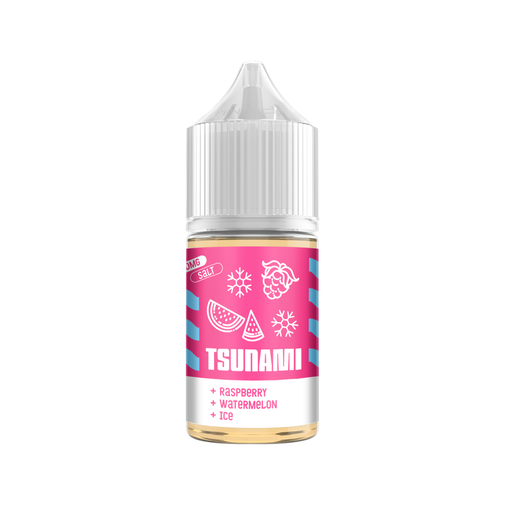 Жидкость Tsunami Salt - Raspberry Watermelon Ice (МТ)