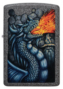 Зажигалка бензиновая ZIPPO 49776 Fiery Dragon Design