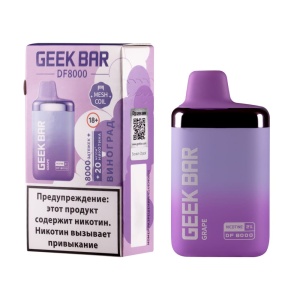 Одноразовый Pod Geek Bar DF8000 - Виноград