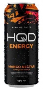 Энерг.напиток HQD Energy Mango Nectar 0,45л ж/б