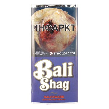 Табак для самокруток BALI 40 гр - SHAG HALFZWARE  