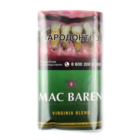 Табак для самокруток MAC BAREN 40 гр - VIRGINIA BLEND