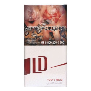 Сигареты с/ф LD 100`s RED MT