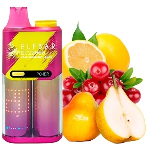 Одноразовый POD Elf Bar BC15000 PRO - Груша Клюква Лимон