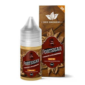 Жидкость PORTSIGAR Salt - Tobacco&Wildberries, 30 мл