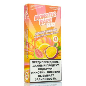 Одноразовый POD Monster Bars 6000 - Passionfruit Orange Guava 