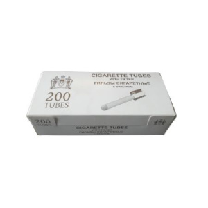 Гильзы сигаретные CIGARETTE TUBES 200 шт