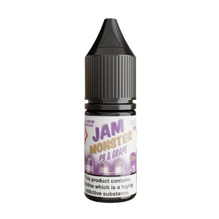 Жидкость Jam Monster SALT - Pb &amp; Jam Grape, 10 мл