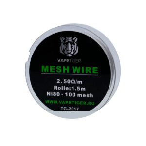 Сетка Vapetiger MESH Wire Ni80 - 1.5 Ом