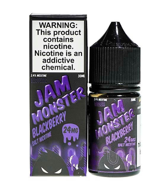 Жидкость Jam Monster SALT - Blackberry