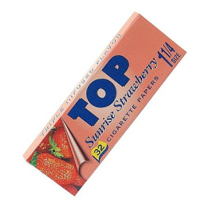 Бумага для самокруток Top Strawberry 1 1/4 32л