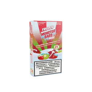 Одноразовый POD Frozen Monster Bars 6000 - Strawberry Kiwi Pomegranate Ice