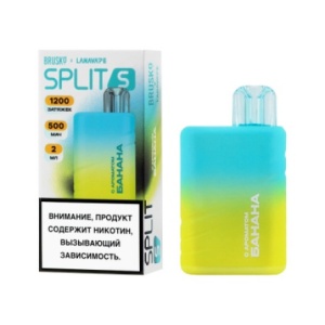 Одноразовый Pod BRUSKO x LANAVAPE SPLIT S - Банан