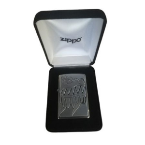 Зажигалка бензиновая ZIPPO 28969 Fire Breathing Dragon-Brushed Chrome