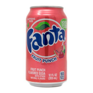 Газ.вода Fanta Fruit Punsh (Фанта Фруктовый Пунш) 0,355 ж\б