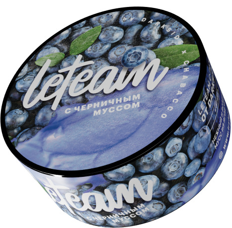 Бестабачная смесь для кальяна Leteam - Черничный мусс