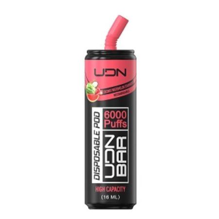 Одноразовый POD UDN BAR6000 - Coconut Watermelon Strawberry