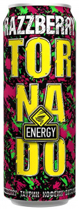 Энерг.напиток TORNADO Energy Razzberry 0.45л ж/б