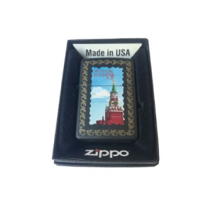 Зажигалка бензиновая ZIPPO 218 Moscow Kremlin Framed