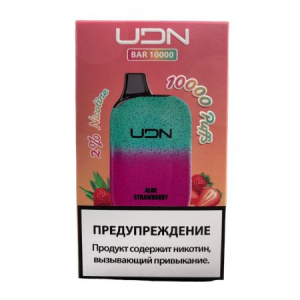 Одноразовый POD UDN BAR10000 - Aloe Strawberry