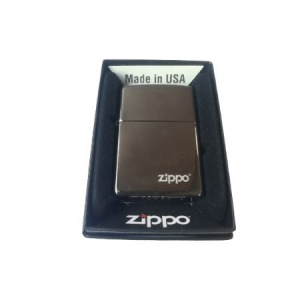 Зажигалка бензиновая ZIPPO 150ZL Black ICE W/Z-LOGO