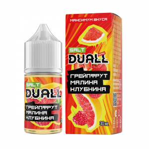 Жидкость DUALL Extra SALT - Грейпфрут Малина Клубника