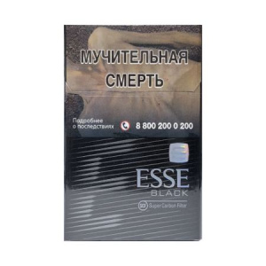 Сигареты с/ф ESSE Black Compact