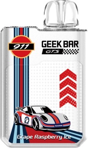 Одноразовый Pod Geek Bar 911 - Виноград Малина Лёд