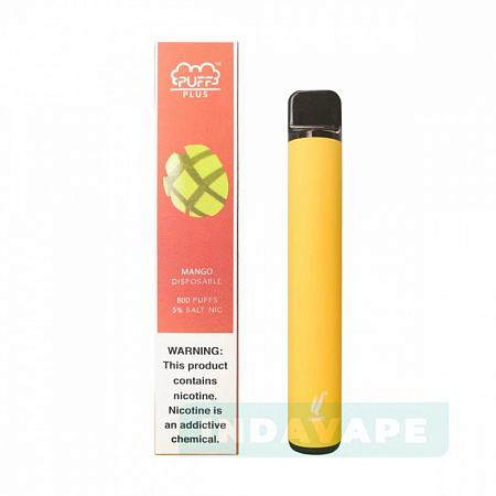 Одноразовый POD Puff Bar Plus Mango