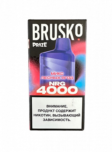 Одноразовый Pod Brusko NRG4000 - Микс лесных ягод