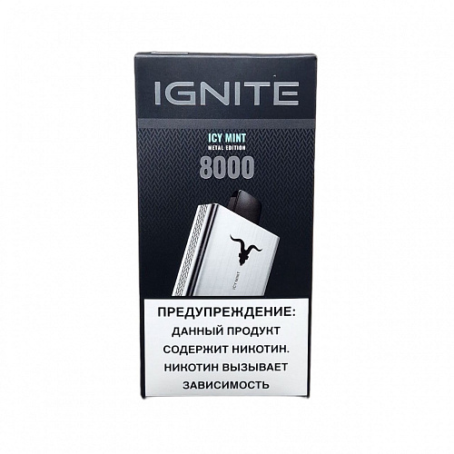 Одноразовый Pod IGNITE 8000 V80 - Icy Mint