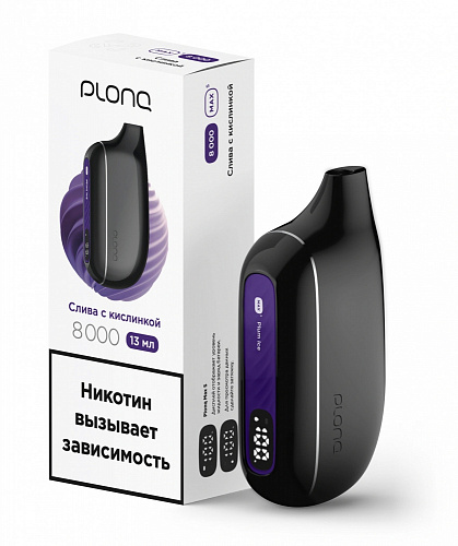 Одноразовый POD PLONQ MAX SMART - Слива с кислинкой