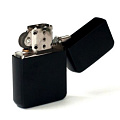 Зажигалка бензиновая Z16 (под Zippo) черная матовая Зажигалка бензиновая Z16 (под Zippo) черная матовая