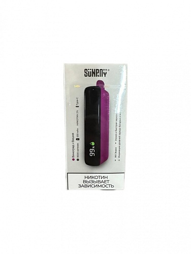 Одноразовый POD SUNRAY 9000 - Виноград Вишня