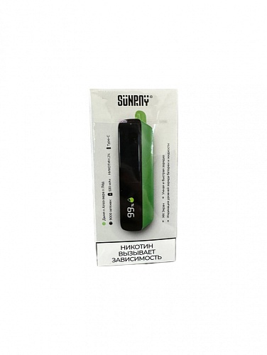 Одноразовый POD SUNRAY 9000 - Дыня Алоэ Лёд