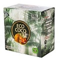 Уголь кокосовый ECO COCO 18 шт 25 мм